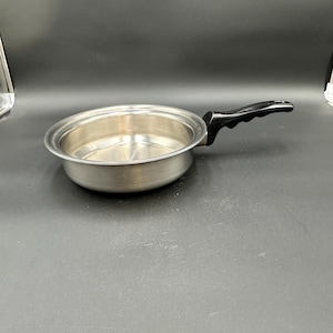 Americraft Small Skillet Waterless Stainless Pan West Bend WI / pan cooking