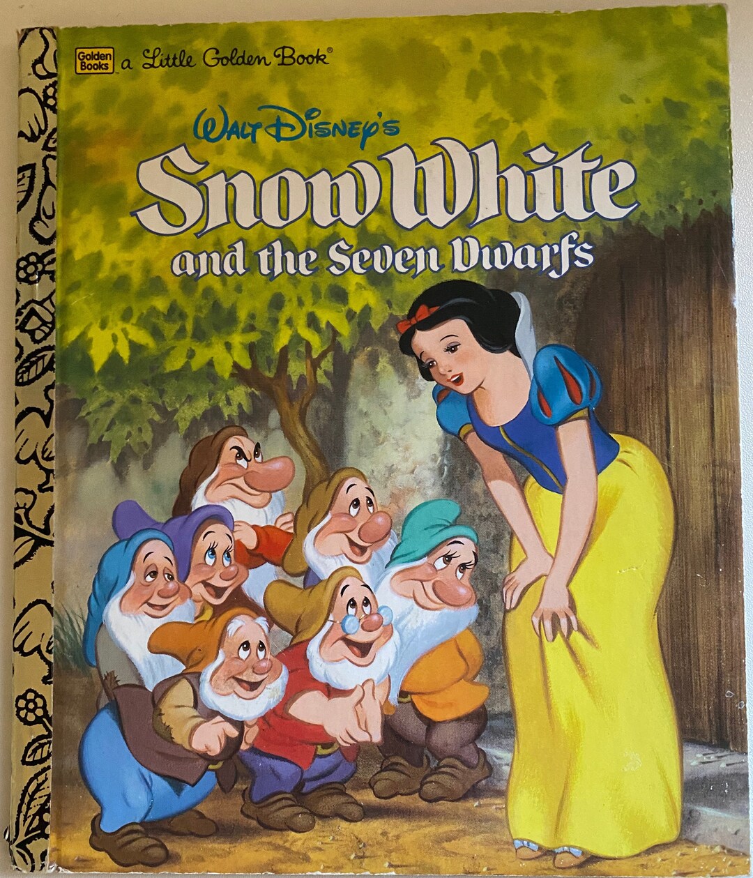 Snow White and the Seven Dwarfs Little Golden Book Vintage Book / Walt ...
