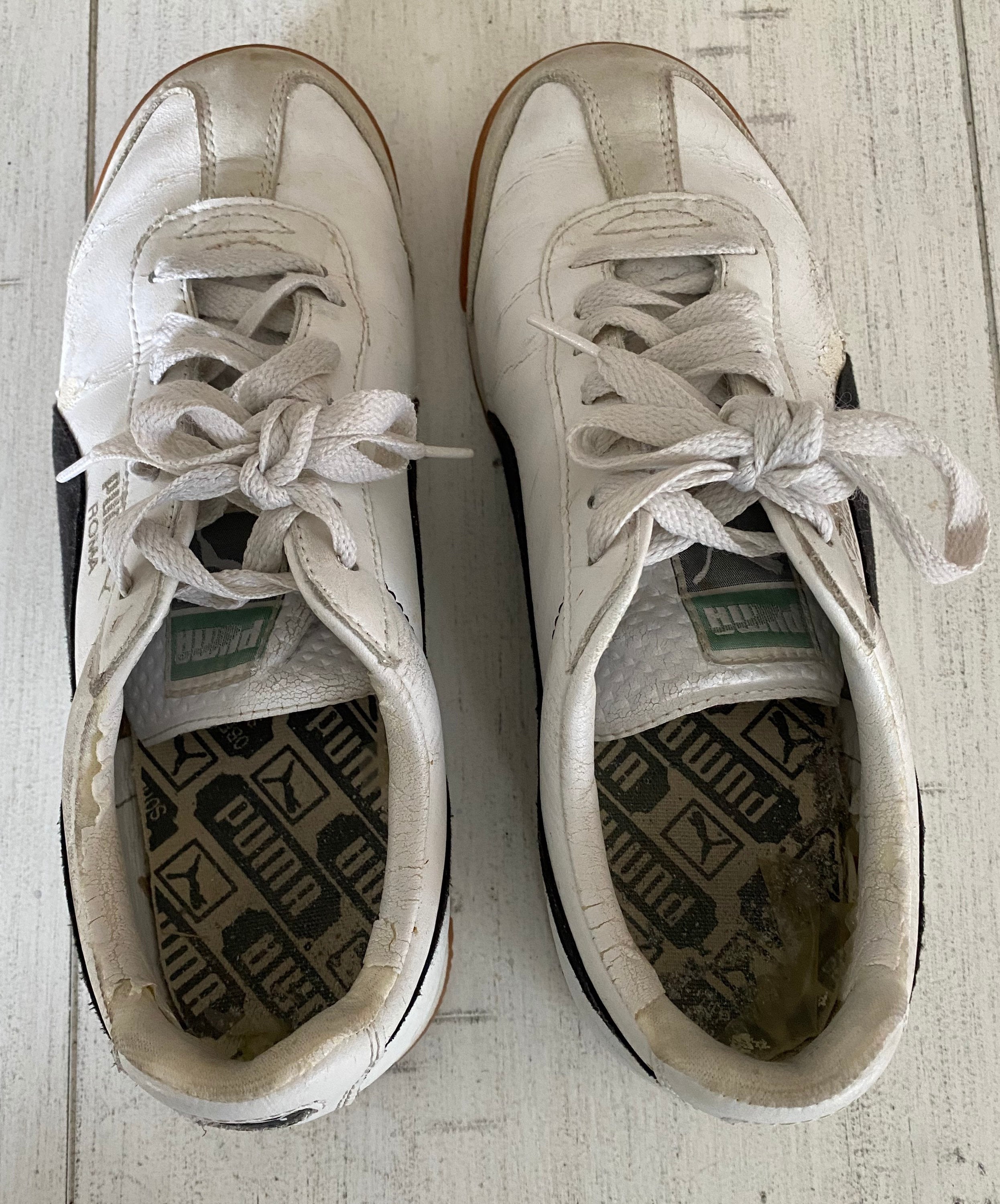 puma set trainers 1980s