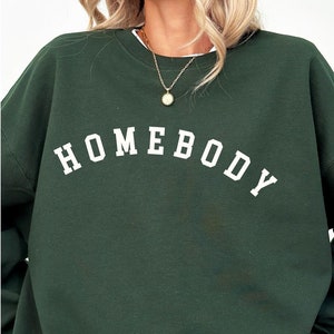 Oversized Homebody Sweatshirt, Vintage shirt, Loungewear, Graphic Tee, Homebody, Stay at home, Work from home, Cozy shirt, Oversized shirt