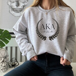 University Sweatshirt, Sorority Sweater, Custom Sorority College Crewneck Sweatshirt, Custom Design University, Personalized Graduation Gift