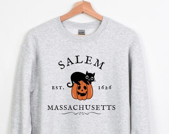 Salem Sweatshirt, Halloween Sweatshirt, Witch Sweatshirt, Fall Sweatshirt, Salem Massachusetts, Witchy Sweatshirt, Cute Fall Sweatshirt