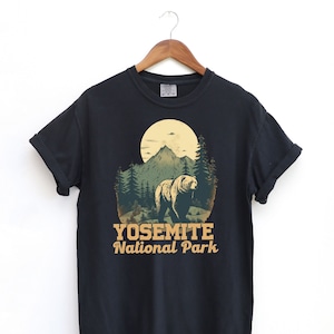 Yosemite Comfort Colors Tee, National Park Shirt, California T-Shirt, Yosemite tshirt, Hiking Shirt, Explore America Tee, Road Trip Shirts