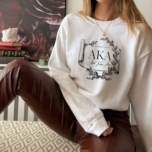 University Sweatshirt, Sorority Sweater, Custom Sorority College Crewneck Sweatshirt, Custom Design University, Personalized Graduation Gift