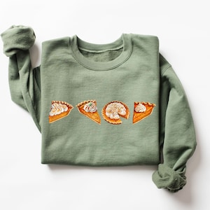 Thanksgiving Sweatshirt for Women, Pie Shirt, Thanksgiving Sweater, Pie Sweatshirt, Fall Sweatshirt, Pie Sweater, Unisex Thanksgiving Shirt