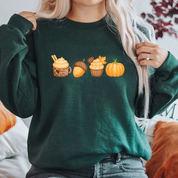 Unisex Plus size Coffee Sweatshirt Pumpkin Spice Sweatshirt Cute Fall Sweater Fall Coffee Sweatshirt Clothing Womens Clothing Hoodies & Sweatshirts Sweatshirts Womens Fall Sweater Fall Sweater 