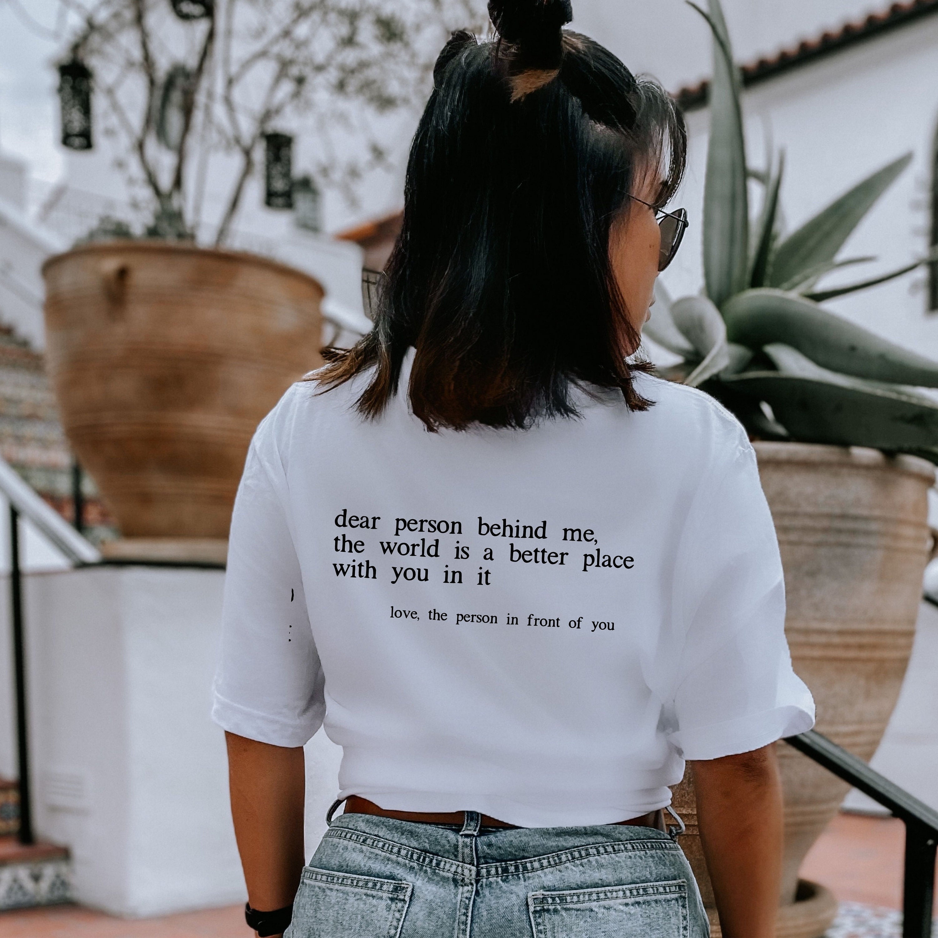 Caro Persona Dietro Me T-Shirt Couple Famiglia Amore Romantico - Foto 7