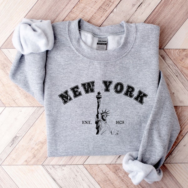 New York Sweatshirt, NYC Sweatshirt, New York Sweater, New York Shirt, East Coast Sweatshirt, NYC Sweatshirt, Unisex Crewneck Sweatshirt,