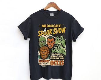 Ghoulardi Tシャツ：クリーブランド・ホラー・ホストのグラフィックT