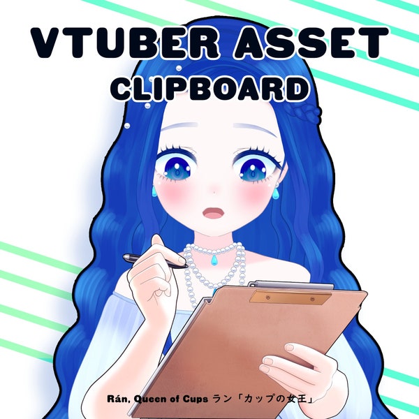 Clipboard and Hands - Transparent PNG digital download HD 300 dpi , streaming asset for Twitch & Youtube Vtubers and Streamers