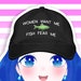 Women Want Me Fish Fear Me Hat - Transparent PNG digital download HD 300 dpi , streaming asset for Twitch & Youtube Vtubers and Streamers 