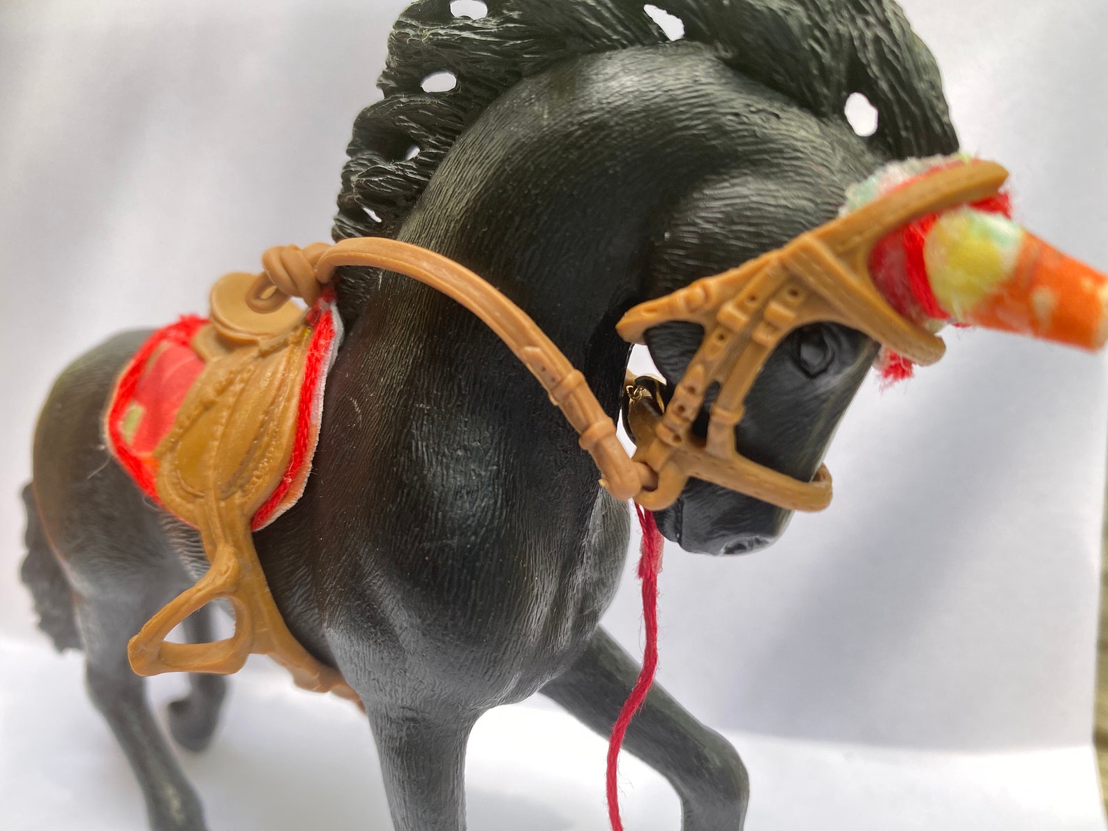 Matching Saddle Pad Ear and Lead Line Set for Schleich Etsy