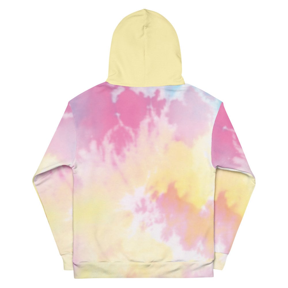pastel tie dye hoodie