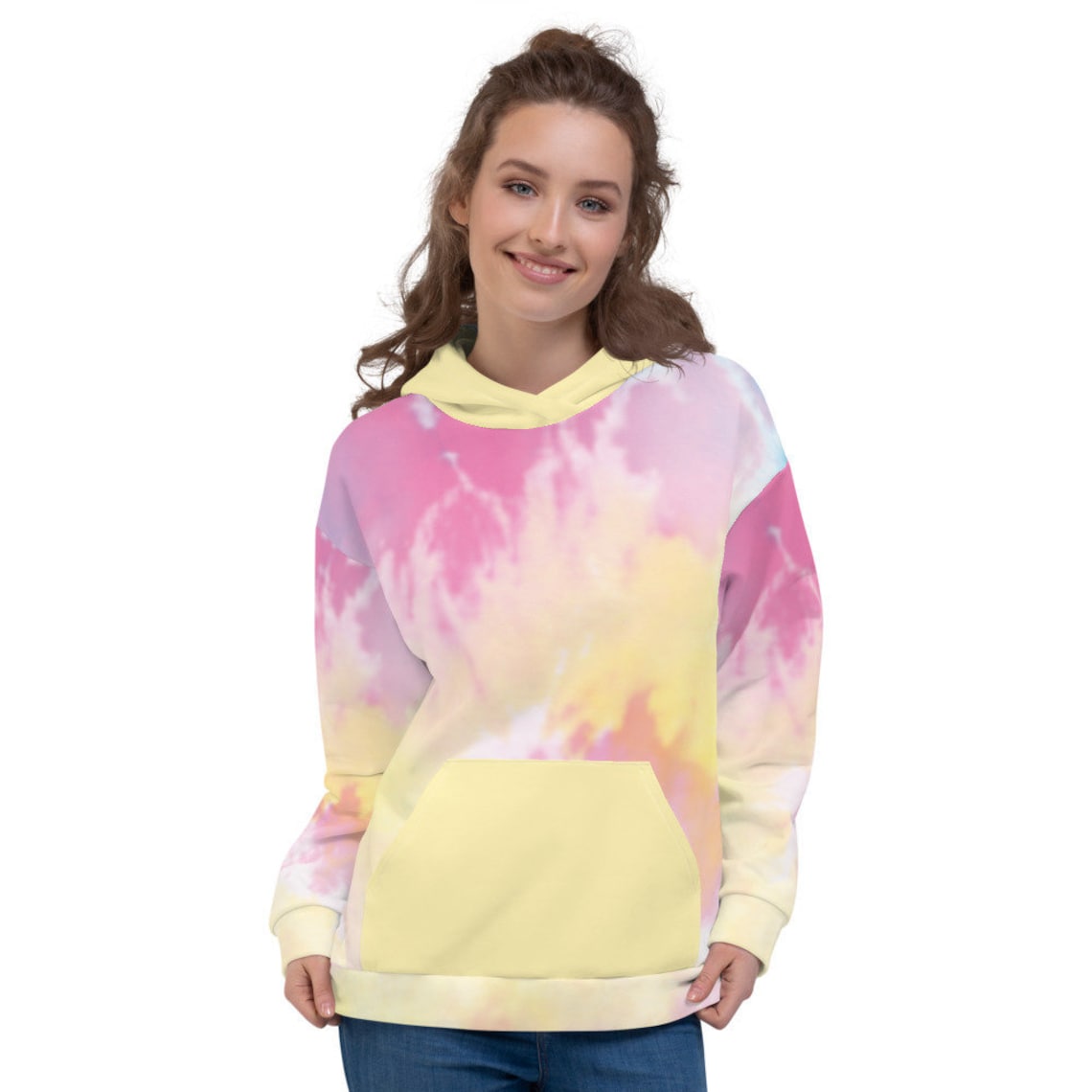 Pastel tie dye hoodie Clearance