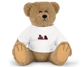 Teddybaer Teddys mit Shirt 26 cm meine allerliebste Kollegin 27170 dunkelbraun 