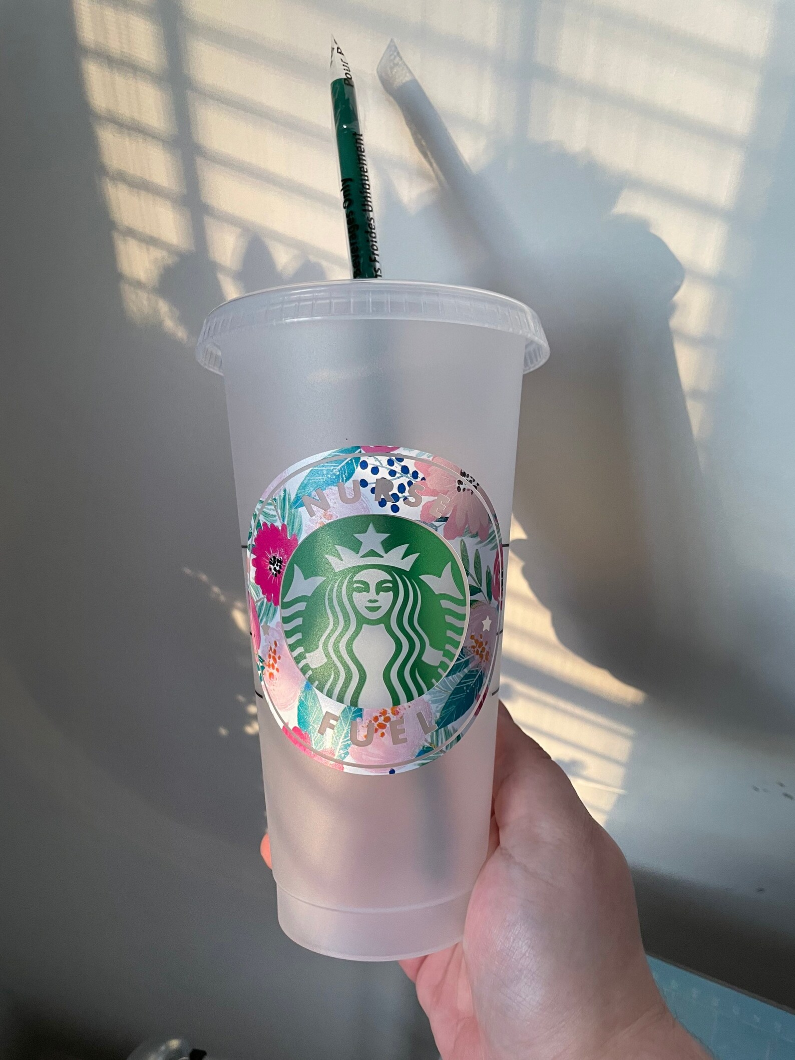Nurse Fuel Starbucks Cup Nurse Gift Nurses Appreciation Etsy