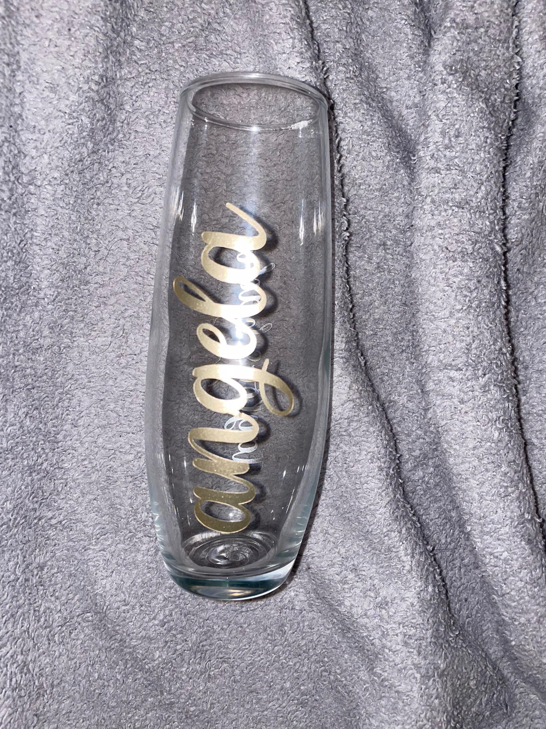 Bridal Wine Glasses Bridal Shower Glasses Bridal Shower Wine Etsy