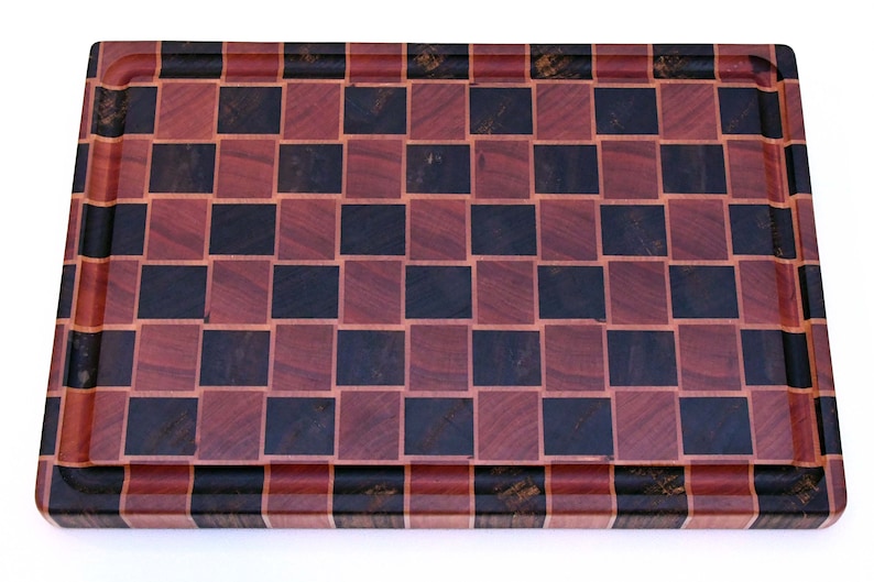 Basket Weave End Grain Cutting Board Etsy