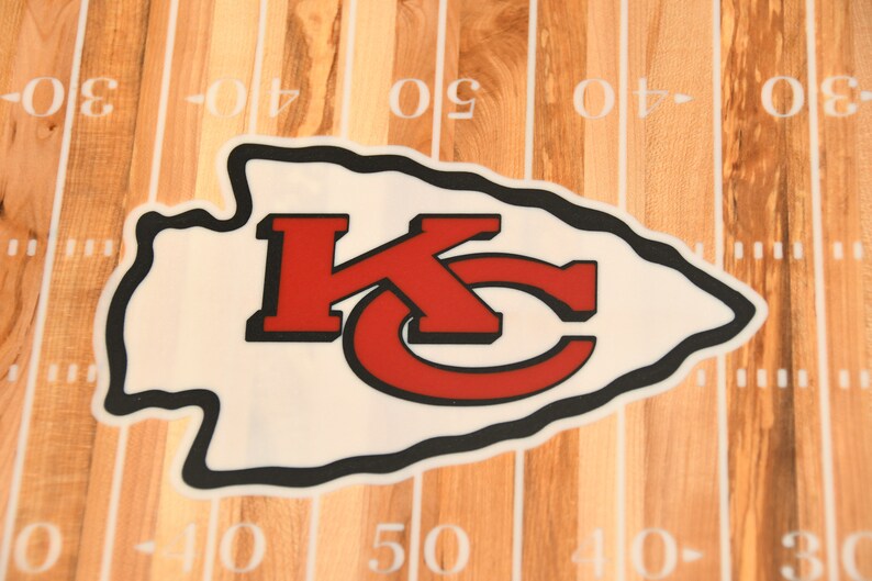 Kansas City Chiefs Football Field Charcuterie Board / Serving Tray Etsy