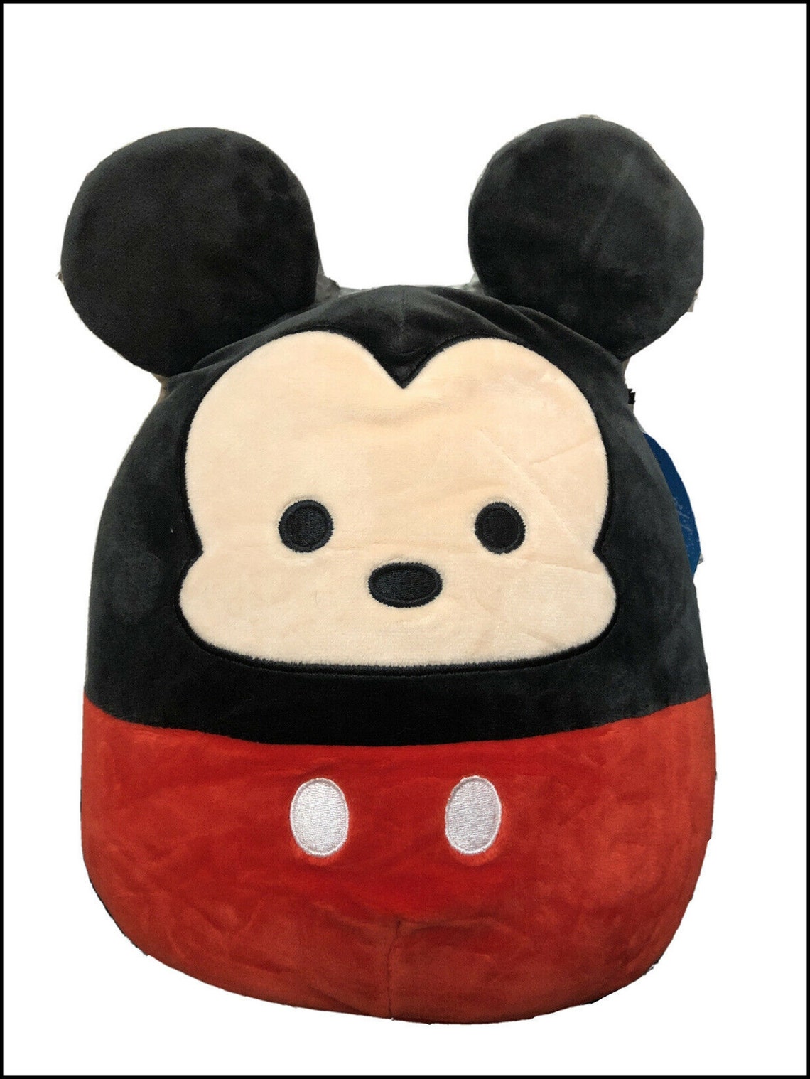 New Squishmallow Kellytoy Disney 12 Mickey Mouse Super Soft | Etsy
