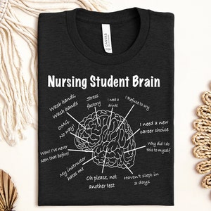 Nursing Student Brain PNG Design