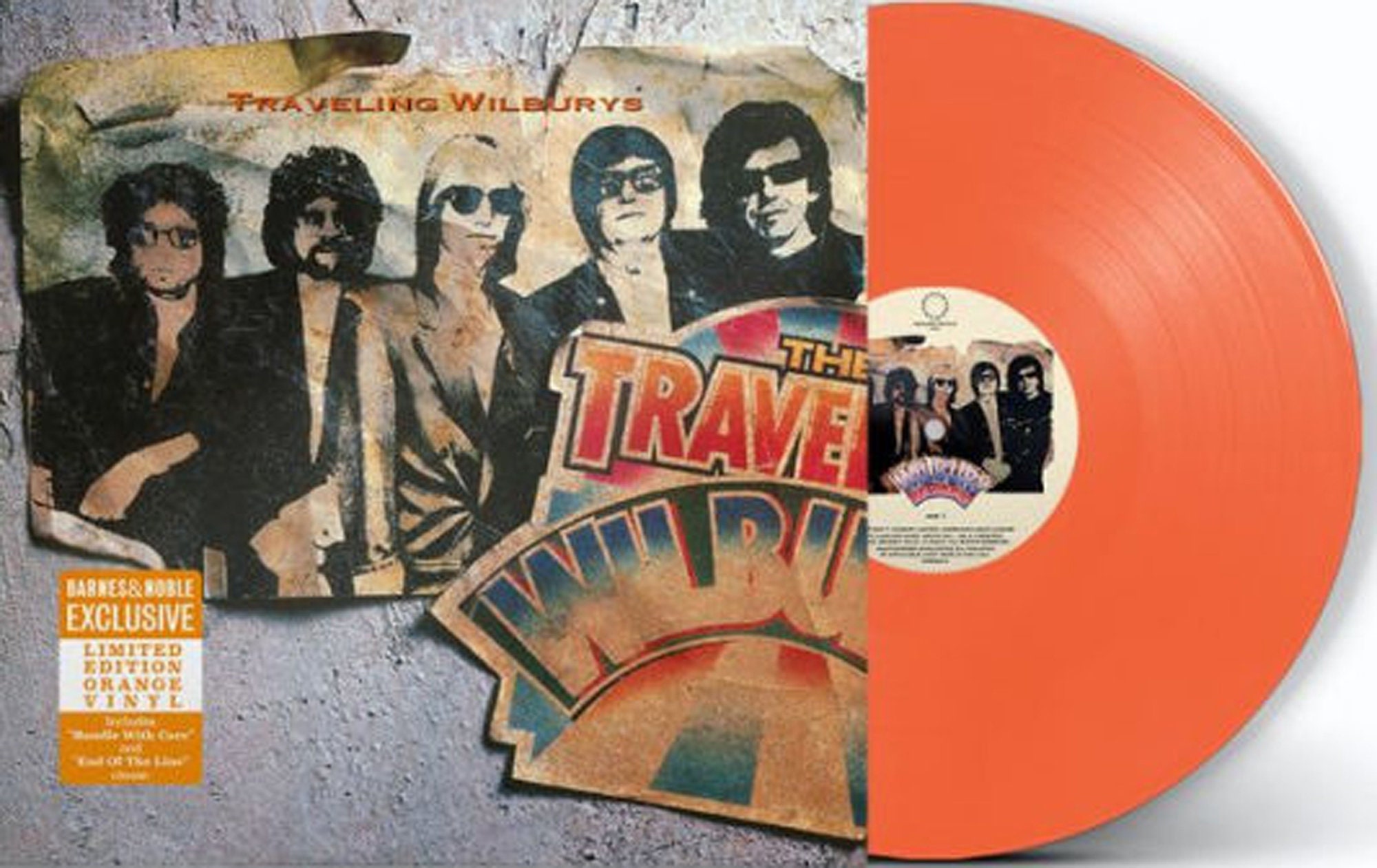 Traveling Wilburys One B&N Exclusive Orange Vinyl -