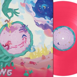 Bamerang Original Game Soundtrack (Pink Vinyl) LP Record - Lucien Guy Montandon