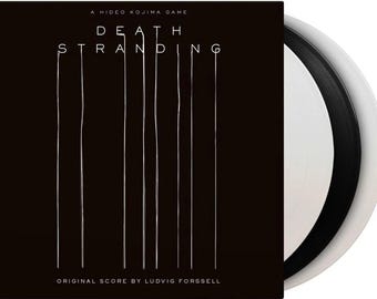 Death Stranding Score / Soundtrack 3xLP - 2 White Marbled + Black Colored Vinyl by Ludvig Forssell