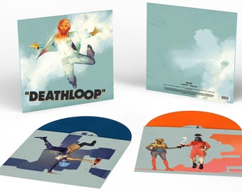 Deathloop Original Game Soundtrack - Blue + Orange Colored Vinyl 2xLP Record