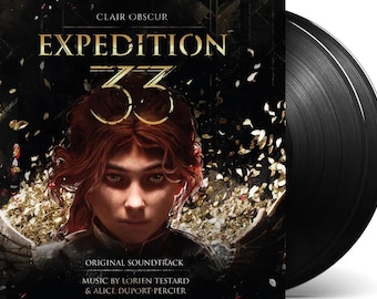 Clair Obscur: Expedition 33 Original Soundtrack Black Vinyl 2xLP Record - Lorien Testard - PRESALE
