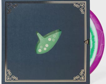 Hero of Time (Music from The Legend of Zelda: Ocarina of Time) (Green & Purple Rupee vinyl) LP Record