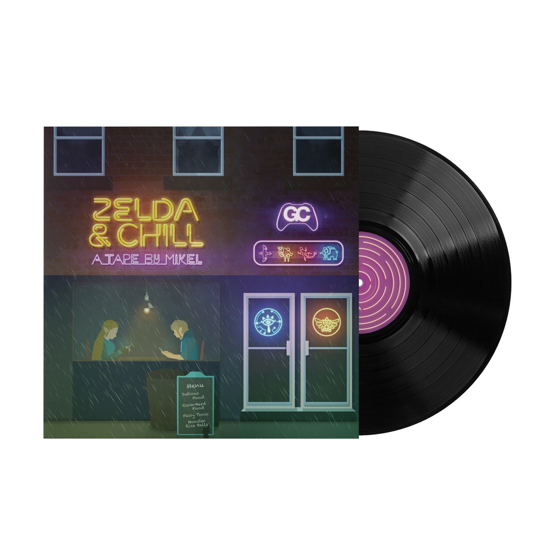Zelda and Chill vinyl LP Record Mikel Etsy