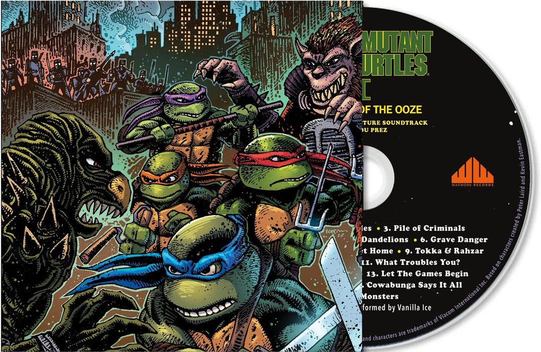 Teenage Mutant Ninja Turtles II: Secret of the Ooze Soundtrack