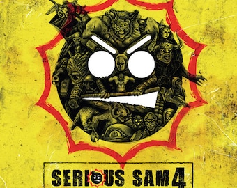 Serious Sam 4 (Original Soundtrack) Yellow Vinyl LP Record - Damjan Mravunac