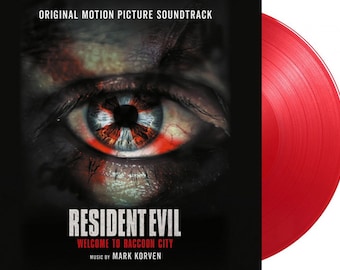 Resident Evil: Welcome To Raccoon City Original Soundtrack (#'d 2000 Made Red Vinyl) LP Record - Mark Korven
