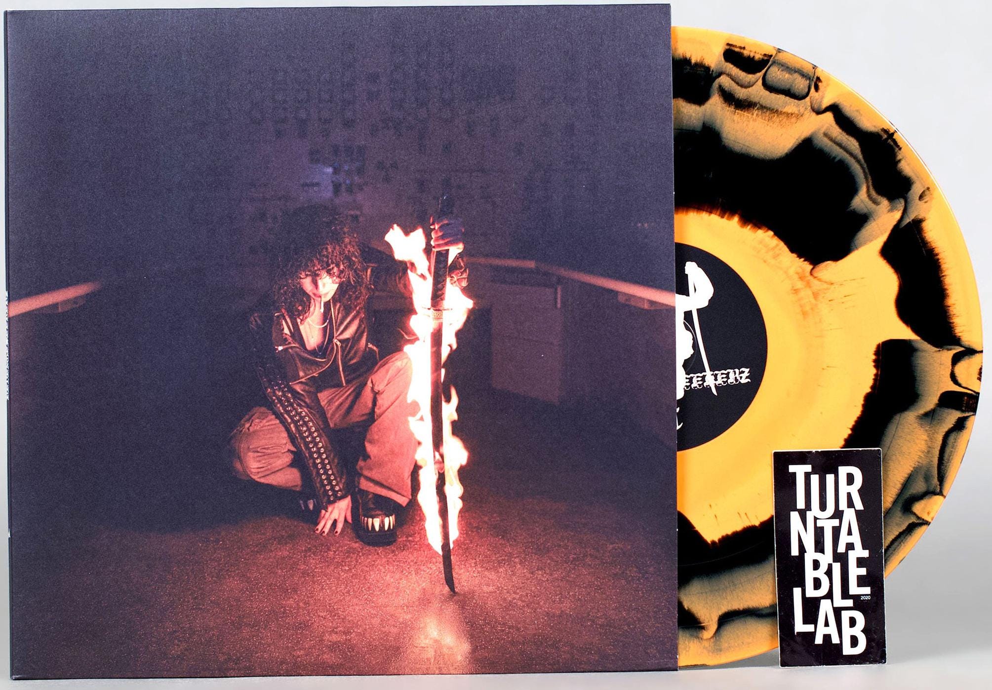 タバコを消し忘れた時　The サウス　LIVE in TOMO LP レコード Jane Remover Revengeseekerz Orange Melt Colored Vinyl TTL