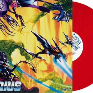 Darius (Red Vinyl) LP Record - Zuntata Arcade Classics Vol. 2