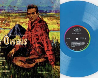 Buck Owens (Self Titled 60th Anniversary MONO Edition) 500 Made, Numbered, Turquoise Blue Vinyl LP Record