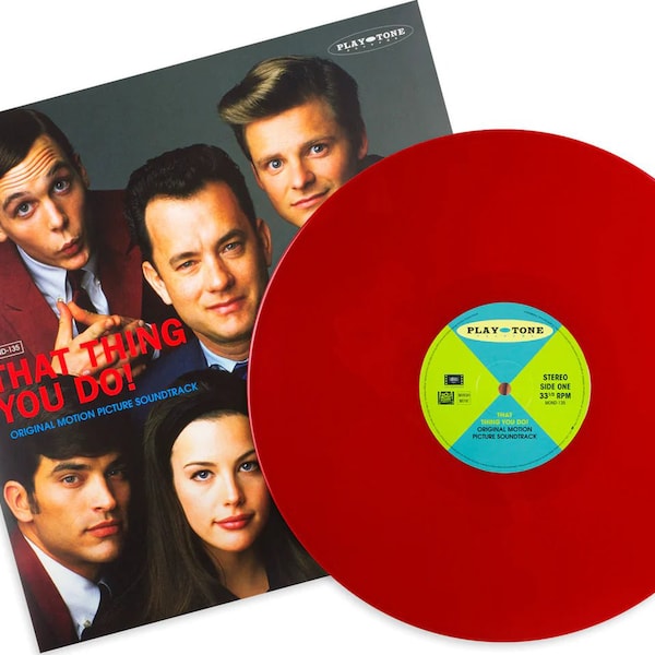 ¡Eso que tú haces! Banda sonora exclusiva en vinilo rojo LP + sencillo de 7" en vinilo negro - The Wonders