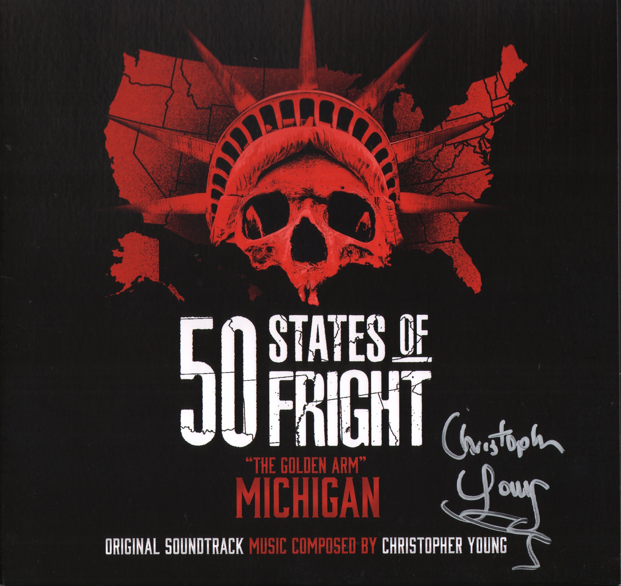 50 States of Fright the Golden Arm Michigan Gold Etsy