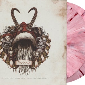 Krampus Original Motion Picture Score / Soundtrack (Candycane Splatter Vinyl) LP Record - Douglas Pipes