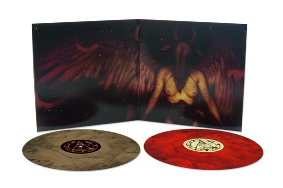 Silent Hill (1) Video Game Soundtrack Marble Smoke Colored