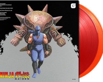 Ninja Gaiden The Definitive Soundtrack Vol. 1 Red & Orange Colored Vinyl LP Record