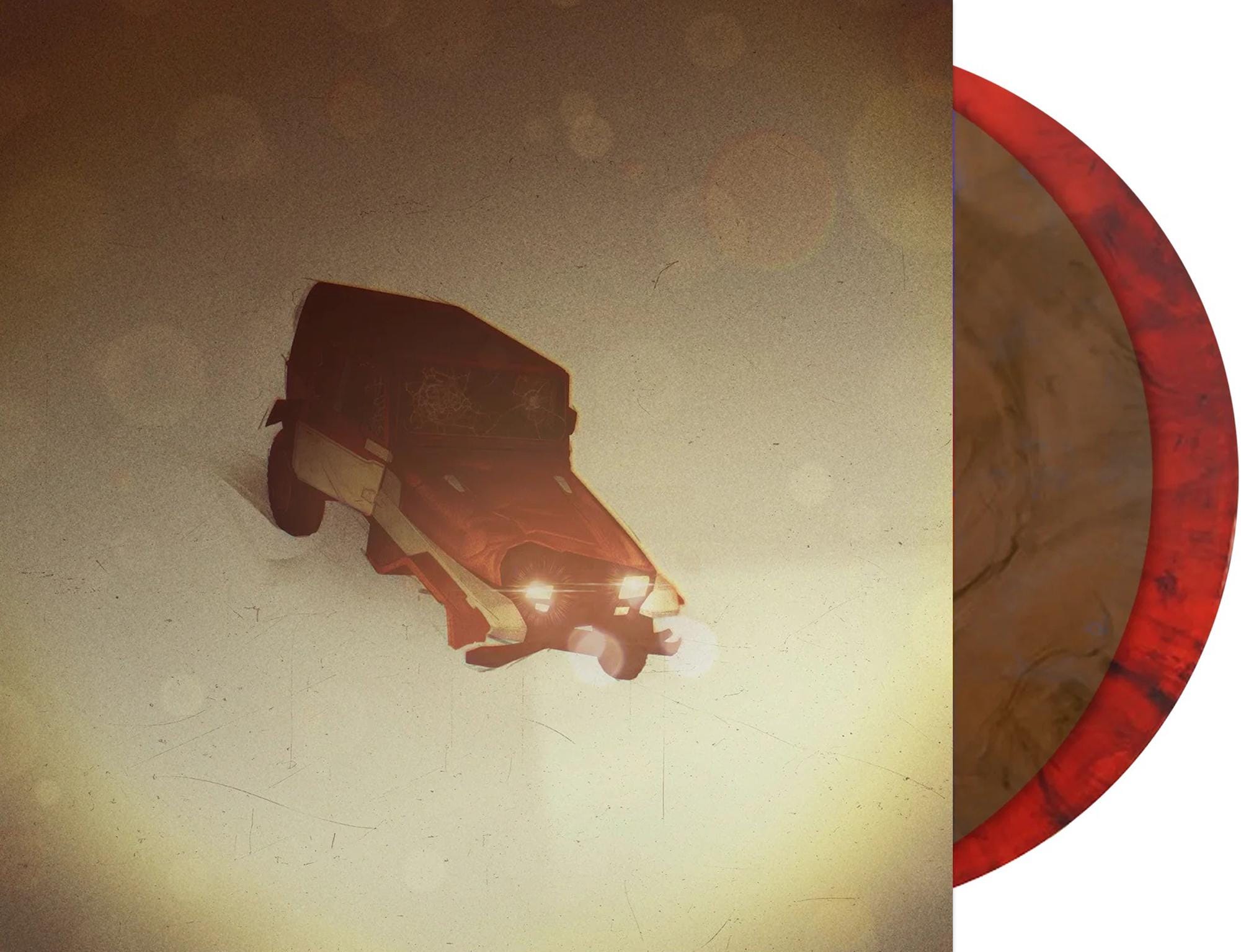 Silent Hill (1) Video Game Soundtrack Marble Smoke Colored