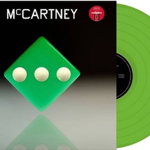 Paul McCartney - McCartney III Limited Edition Target Exclusive Green Vinyl LP Record