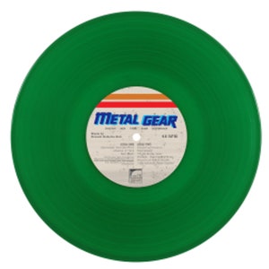 Metal Gear Original MSX2 Video Game Soundtrack (10&quot; Translucent Green Vinyl) Record