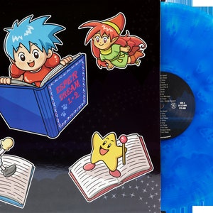 Esper Dream 1 + 2 Original Game Soundtrack (Blue Vinyl) LP Record - Konami Kukeiha Club