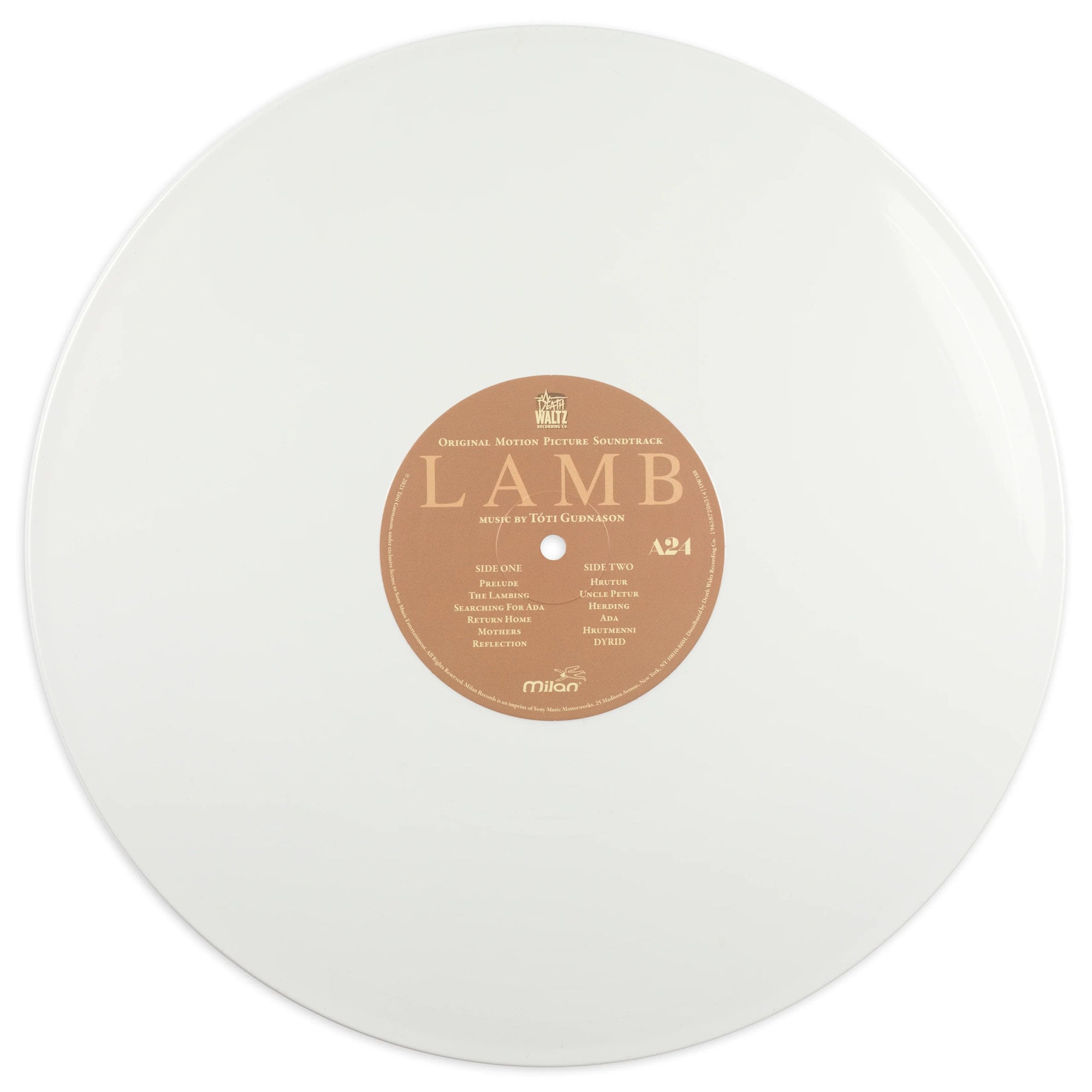 Lamb - Original Motion Picture Soundtrack - Ada White Vinyl LP 