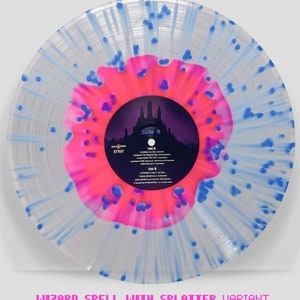The 8-Bit Time Paradox Video Game Soundtrack (200 Made Wizard Spell w/ Splatter Variant Vinyl) LP Record