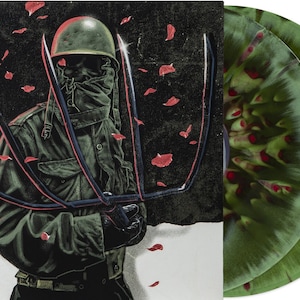 The Prowler Original Motion Picture Soundtrack Score (Green Swirl with Rose Petal Red Splatter Vinyl) 2xLP Record - Richard Einhorn